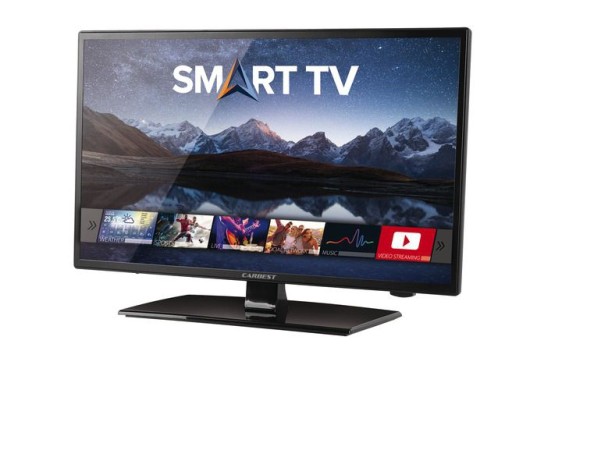 27 Zoll Smart LED TV mit WiFi, DVB-T2, DVB-S2 und DVB-C Empfang - Carbest Smart TV