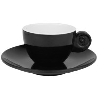 Melamin Espresso-Tassen Set QUADRATO für 2 Persone