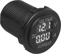 Pro Plus Volt und Amperemeter Messgerät 6-30 Volt und 0-10 Ampere