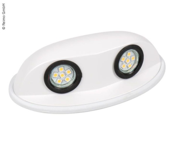 Lumière LED pour auvent 2x1W