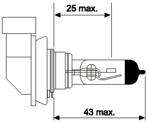 Philips Glühlampe H8 12V 35W