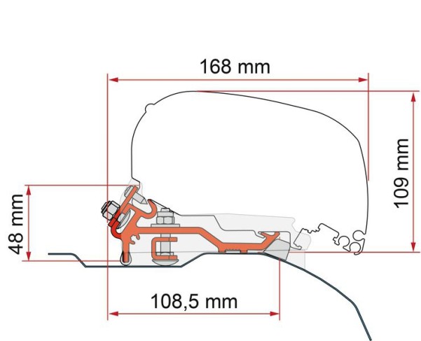 Kit Fiat Ducato H2 silber