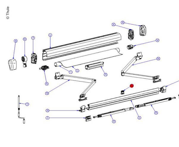 Hook Support Arm Omni V10