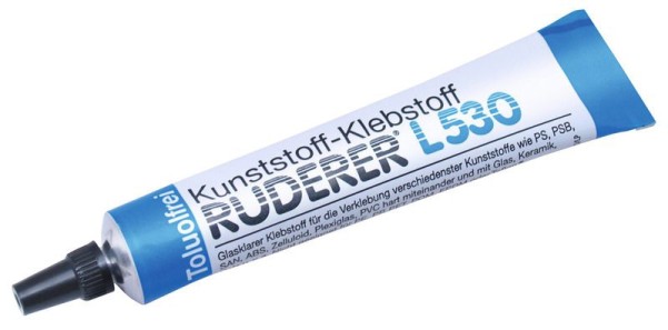 Ruderer L530 Spezialklebstoff - glasklarer Kleber für Kunststoffe