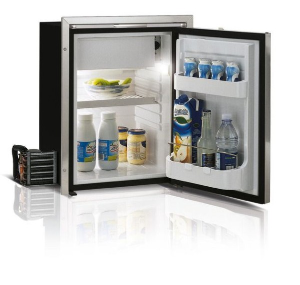 Vitrifrigo Edelstahl-Kühlschrank C42LX - 12/24V, 42 Liter