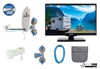 Easyfind Maxview / Falcon Pro TV Camping Set 24 Zoll SAT Anlage inklusive LED TV