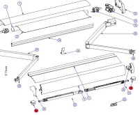 Endkappen für Schiebetürsystem 6002