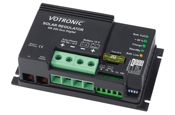 Votronic Solar-Laderegler SR 220 Duo Digital