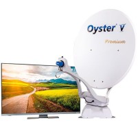 Ten Haaft Oyster V 85 Premium Skew Sat-Anlage inkl. Fernseher 19"