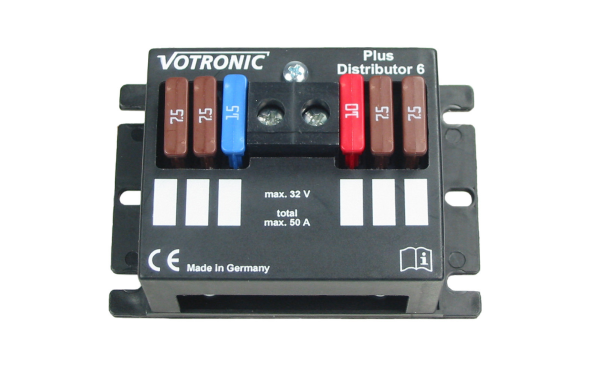 Votronic Plus-Distributor 6 Stromkreisverteiler