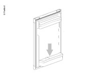 Kühlschranktürfach weiss f.N3080/N3145/N3170/N80/N