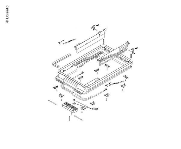 Halterung Ritzel Flexwell für Midi Heki