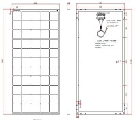 Solarpanel starr 200Watt High Performance