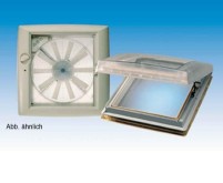 Dachhaube Omni-Vent mit Ventilator 40x40 durchsche