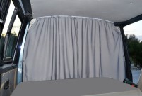 Carbest Trennvorhang für VW T5/T6 Fahrerhaus, grau, 2-lagig und blickdicht