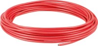 Câble conducteur PVC souple rouge 1,5 mm² longueur 5 m