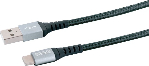 Schwaiger USB Ladekabel Extreme 1,2 m (Typ-C)