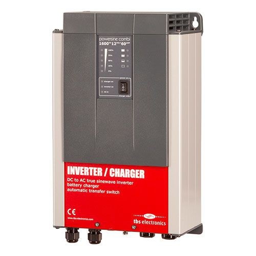 Powersine Combi Set 1600-12-60 Universal Control Wechselrichter 1300 W Dauerleistung