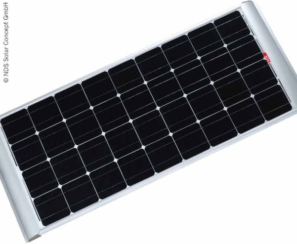 Solarmodul 120W m.Spoiler