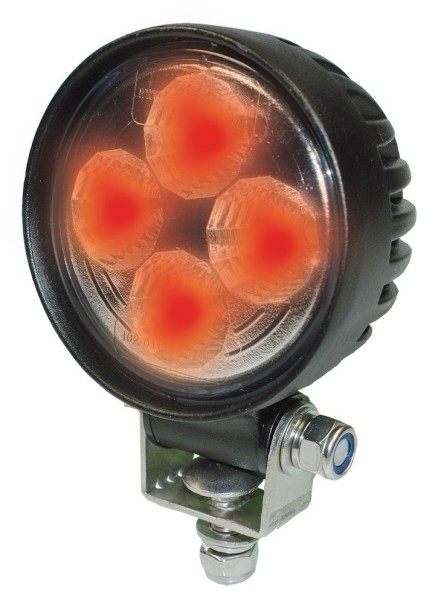 LED-Arbeitsscheinwer ROT 12/24 V