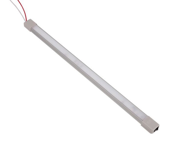 LED-Linienleuchte mit Ein/Aus Schalter aus Aluminium, 468mm, 12V