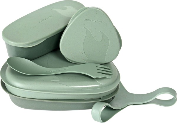 Light My Fire Lunchkit Geschirrset 6 teilig sandygreen