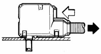 Cheminée de sol pour E2400 long, uniquement autorisé comme pièce de rechange