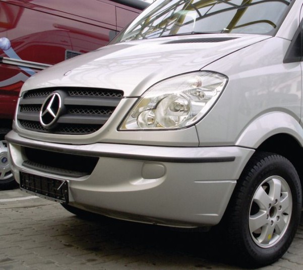 Stossfängerprofil für Mercedes-Benz Sprinter (vorne und hinten) in schwarz