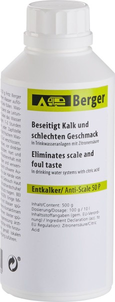 Berger Wassertankerfrischung