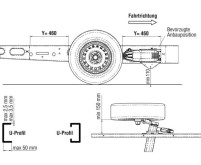 Kit supplémentaire pour une hauteur de cadre de 150 à 185 mm