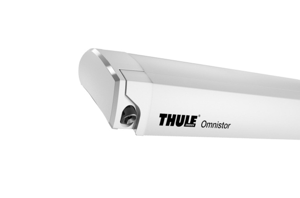 Thule Omnistor Dachmarkise 9200 6m Motorisiert 230V Mystic grau Gehäuse weiss