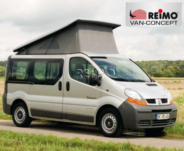 Schlafdachbett für Renault Trafic, Opel Vivaro und Nissan Primastar