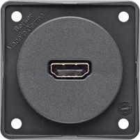 Prise HDMI anthracite