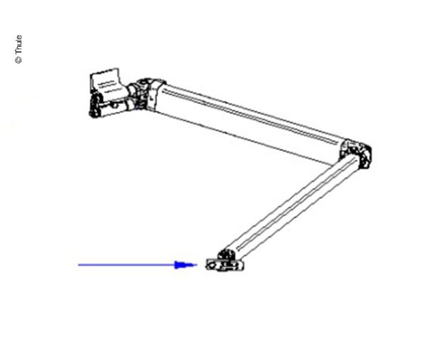 LH+RH Stop Spring Arm Thule Omnistor 4900/6200