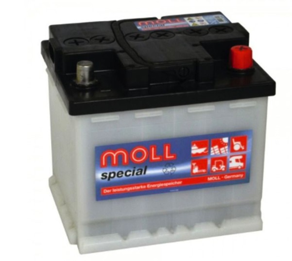 Solar-Batterie 12V /60Ah, Moll special Classic Bat