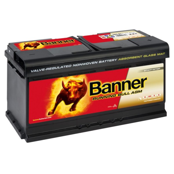 Running Bull AGM Batterie 80 Ah