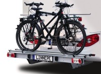 Linnepe Findus 2.0 Fahrradträger für 2 Räder/E-Bikes und Lastenträger für das Reisemobilheck